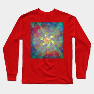 Vibrant space explosion Long Sleeve T-Shirt